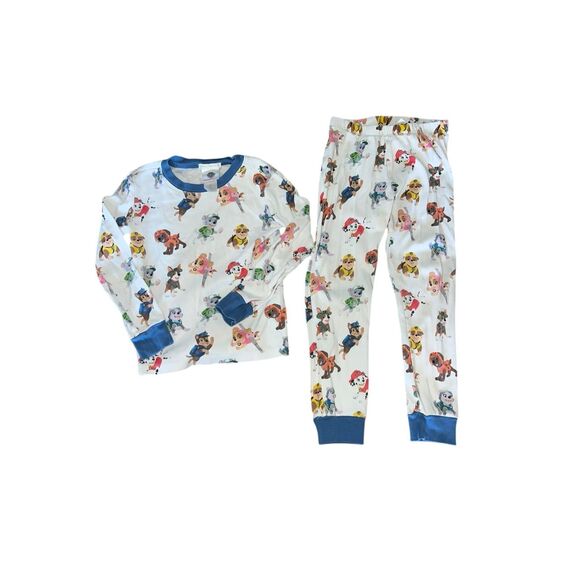 Pottery Barn Kids PAW PAW Patrol Nickelodeon Organic Cotton Pajama Set size 6 - Picture 3 of 6